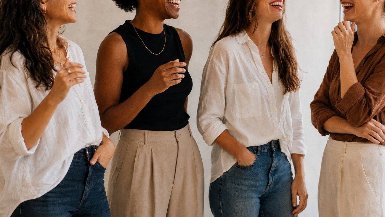 Un cercle de femmes ensemble